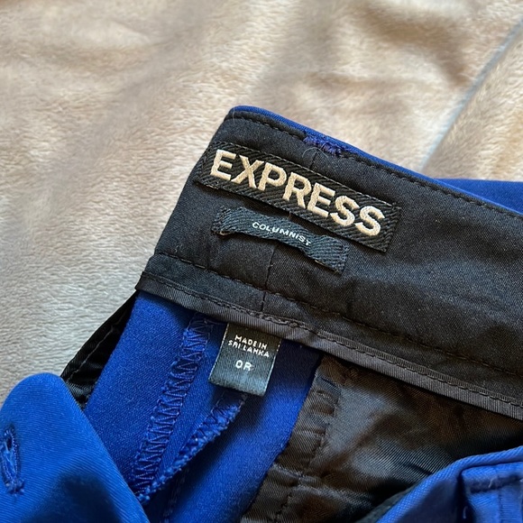 Express 0R Blue dress pants. Amazing spring color! - Picture 4 of 5